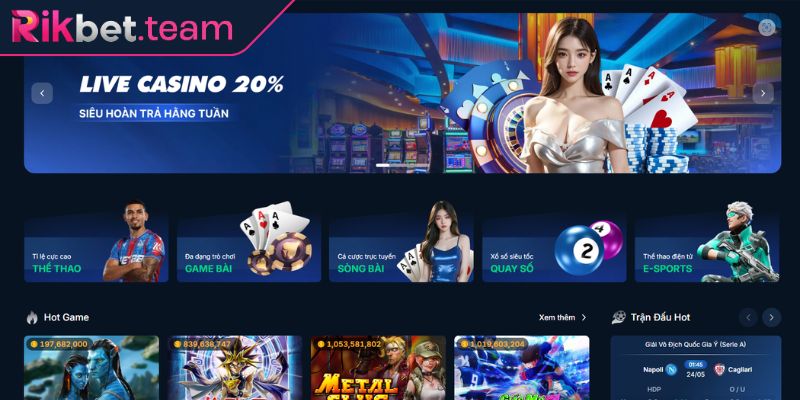 Những điểm chơi nổi bật tại nhà cái RIKBET không nên bỏ qua
