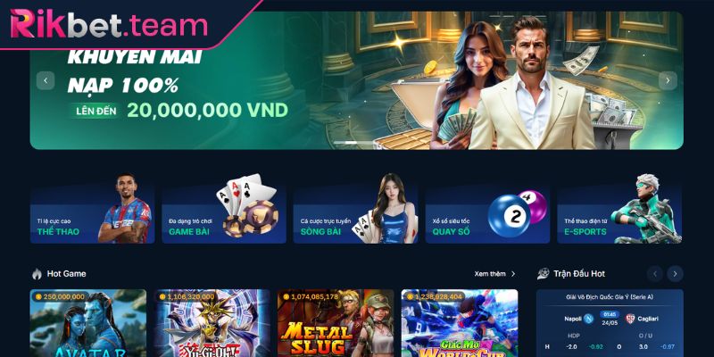 RIKBET Điểm Chơi Hot Nhất Hiện Tại 2025 Nên Trải Nghiệm 2 Hướng dẫn tham gia RIKBET điểm chơi hot nhất 2025